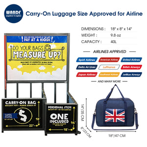 T302 Travel Duffel Bag Leaf Nylon 20 Inches