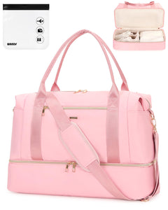 Business Travel Carry-on Shoulder Bag With Shoe Compartment