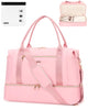 Business Travel Carry-on Shoulder Bag With Shoe Compartment