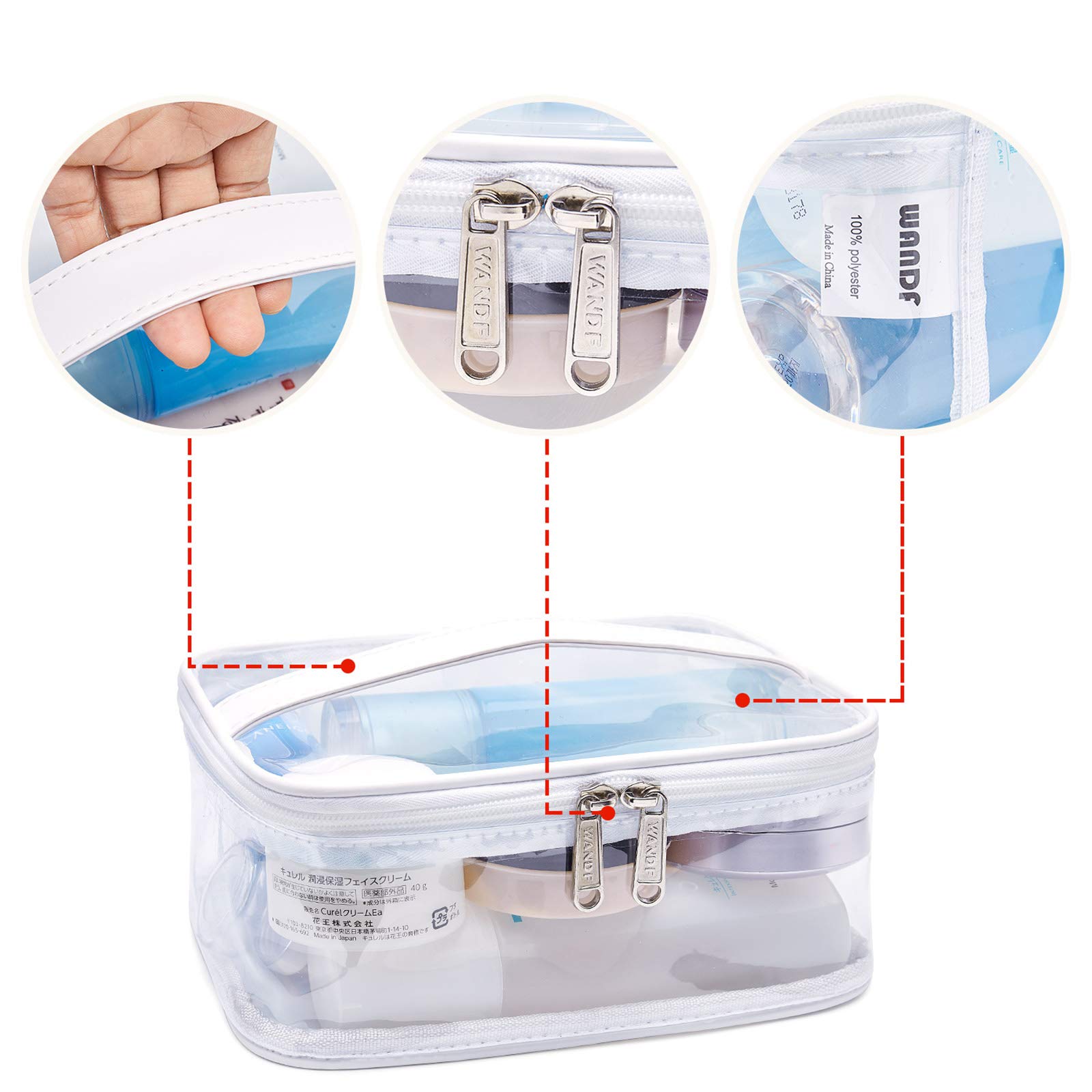 china waterproof travel toiletry bag Fashion Water Resistant Travel Toiletry Bag WF5035 Womens