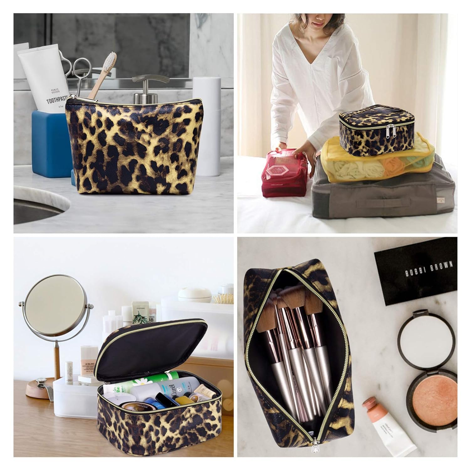 Fashion Water Resistant Travel Toiletry Bag WF5035 Womens Fashion Water Resistant Travel Toiletry Bag WF5035 Womens