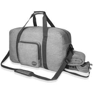 Travel Duffle Bag With Shoe Compartment