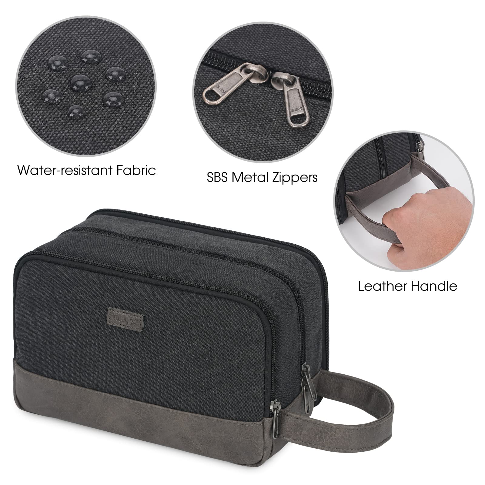 men's canvas travel toiletry bag Mens Travel Toiletry Bag Canvas Makeup Bags Mens