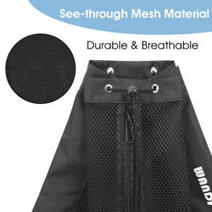 Mesh Drawstring Backpack for Swimming