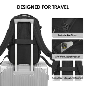 Full Opening Travel Hand Luggage Backpack with Wet Pocket