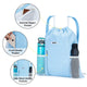 Drawstring Backpack with Shoulder Pad & Mesh Pocket