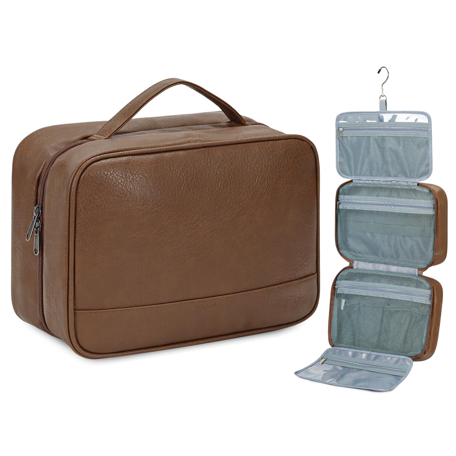 Cheap WANDF Travel Toiletry Bag for Men & Women, Dopp Kit Shaving Bag with 4 Compartments Travel Organizer Bathroom Bag Cheap WANDF Travel Toiletry Bag for Men & Women, Dopp Kit Shaving Bag with 4 Compartments Travel Organizer Bathroom Bag