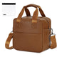 Waterproof Leather Insulated Lunch Bag