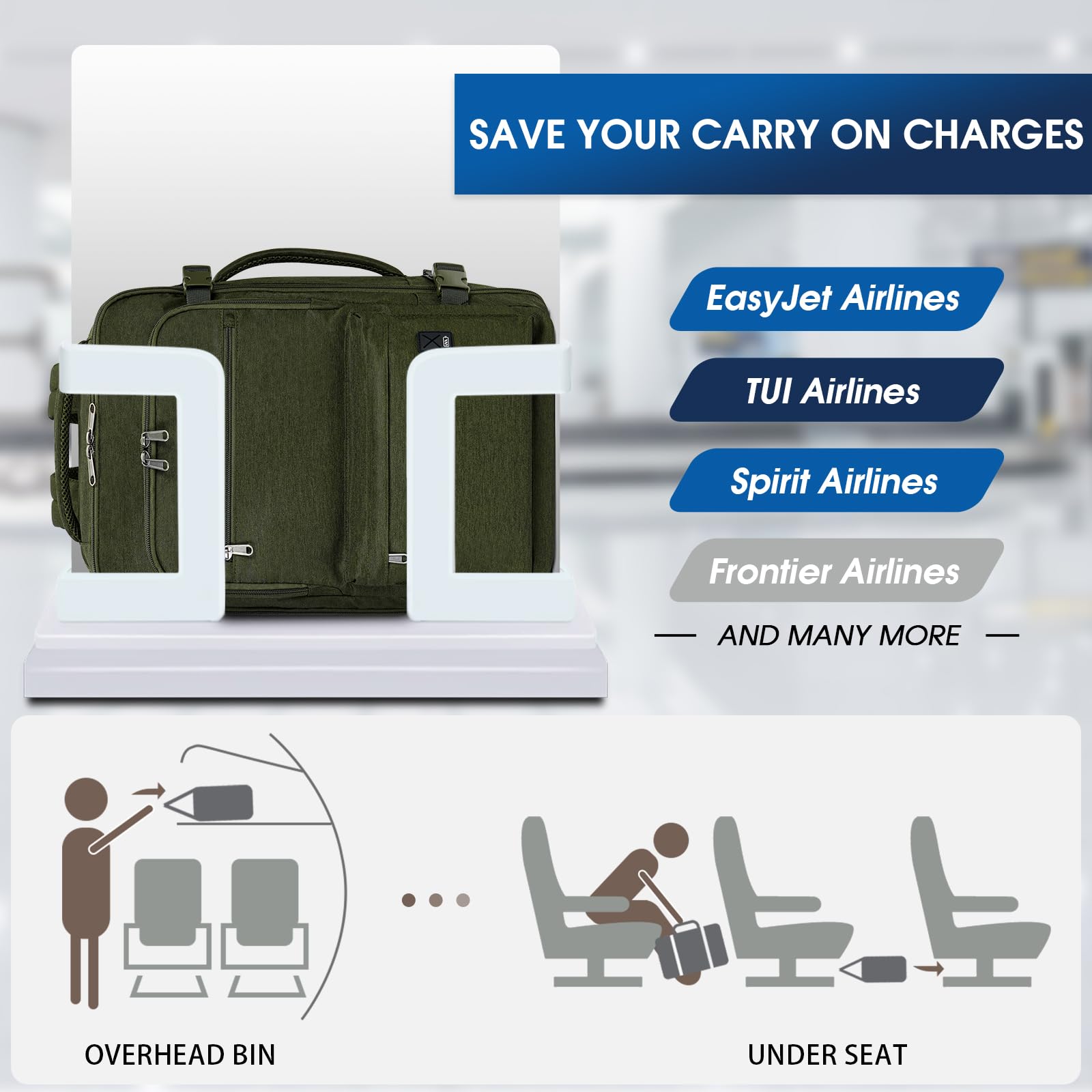 Cabin Bag Tui Fly Bagages Personal Item Cabin Luggage Size Tui