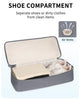 Business Travel Carry-on Shoulder Bag With Shoe Compartment