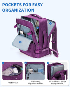 Carry On Laptop Backpack 17 Inch