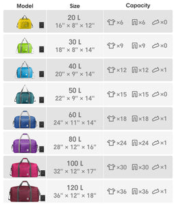 WF303 Travel Duffle Bag 20”(40L)