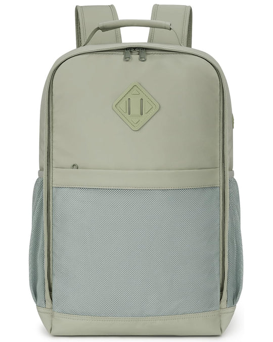 15.6 Inch Padded Compartment Anti-Theft Laptop Backpack with Mesh Pockets