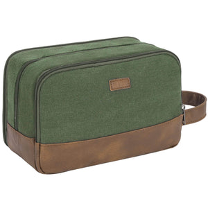 WANDF Canvas Travel Toiletry Bag Mens