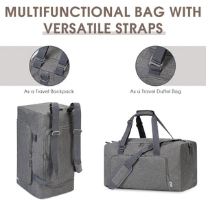 WANDF Duffel Bag Foldable Backpack 20" - WF3430