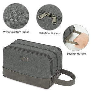 WANDF Canvas Travel Toiletry Bag Mens