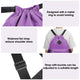 Sports Drawstring Backpack with Shoes Compartment