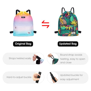 Nylon Drawstring Backpack WF6032