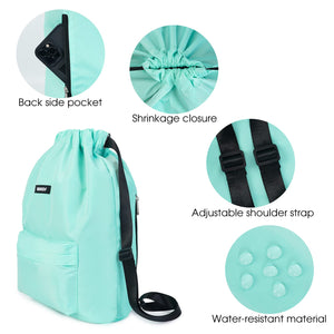 Nylon Drawstring Backpack WF6032