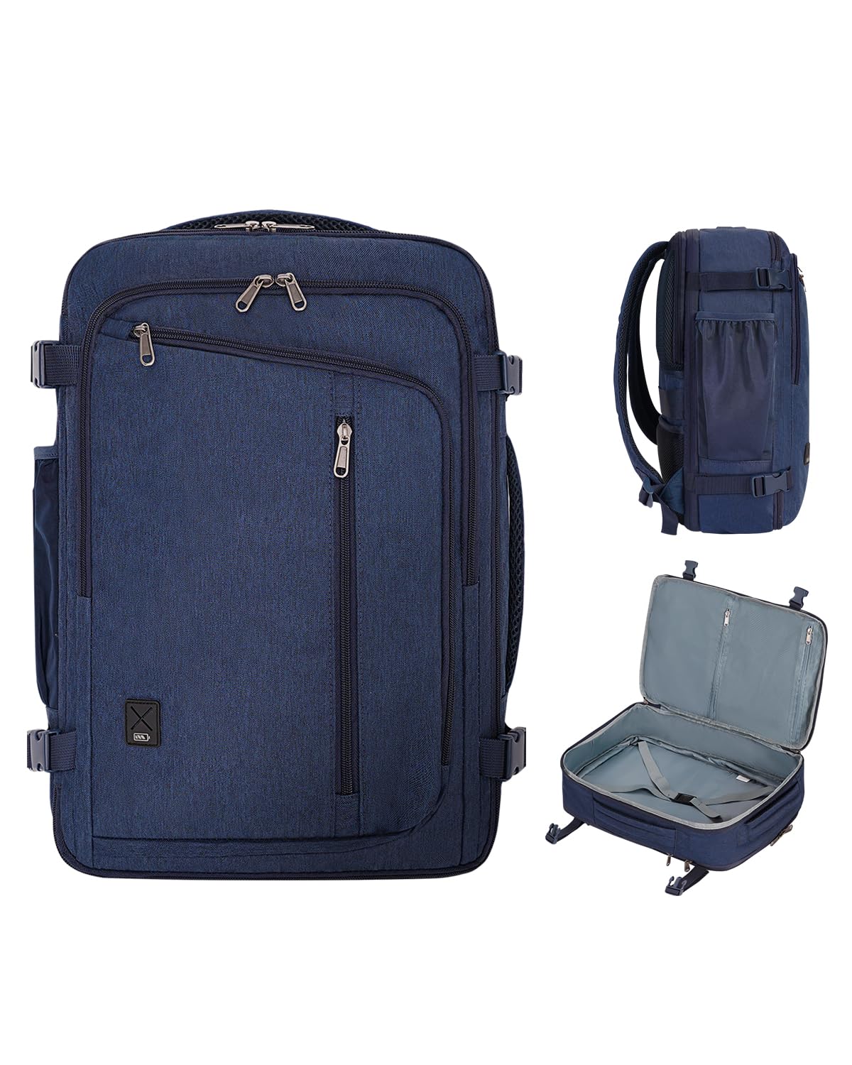 WANDF Expandable 17 Inch Travel Laptop Backpack For Spirit Airlines Personal Item Bag WANDF Expandable 17 Inch Travel Laptop Backpack For Spirit Airlines Personal Item Bag