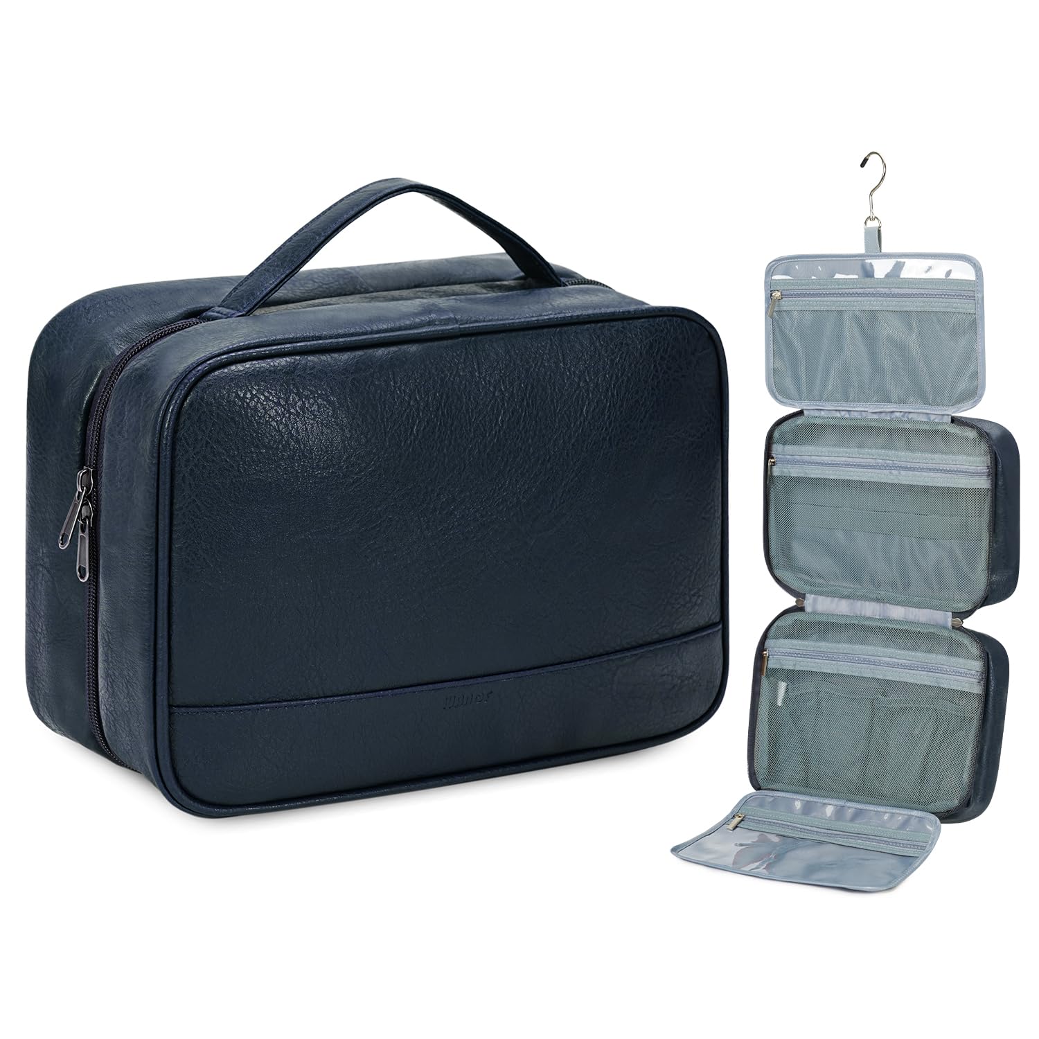 Cheap WANDF Travel Toiletry Bag for Men & Women, Dopp Kit Shaving Bag with 4 Compartments Travel Organizer Bathroom Bag Cheap WANDF Travel Toiletry Bag for Men & Women, Dopp Kit Shaving Bag with 4 Compartments Travel Organizer Bathroom Bag