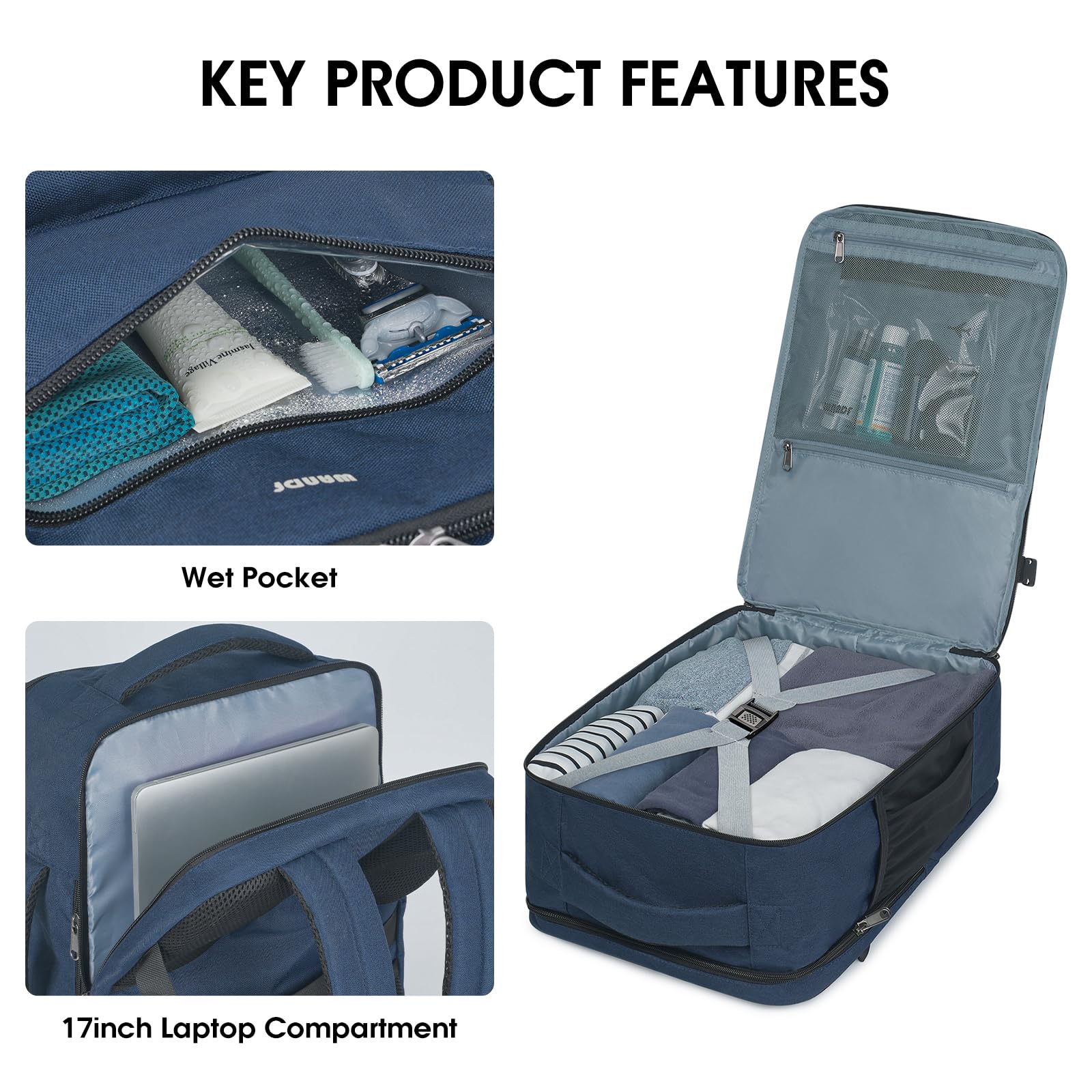 Generic Travel Backpack For Spirit Airlines Personal Item Bag 18x14x8 Generic Travel Backpack For Spirit Airlines Personal Item Bag 18x14x8
