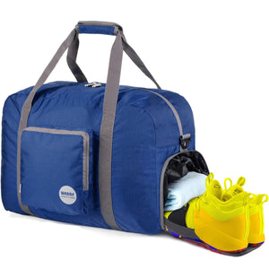 Travel Duffle Bag With Shoe Compartment