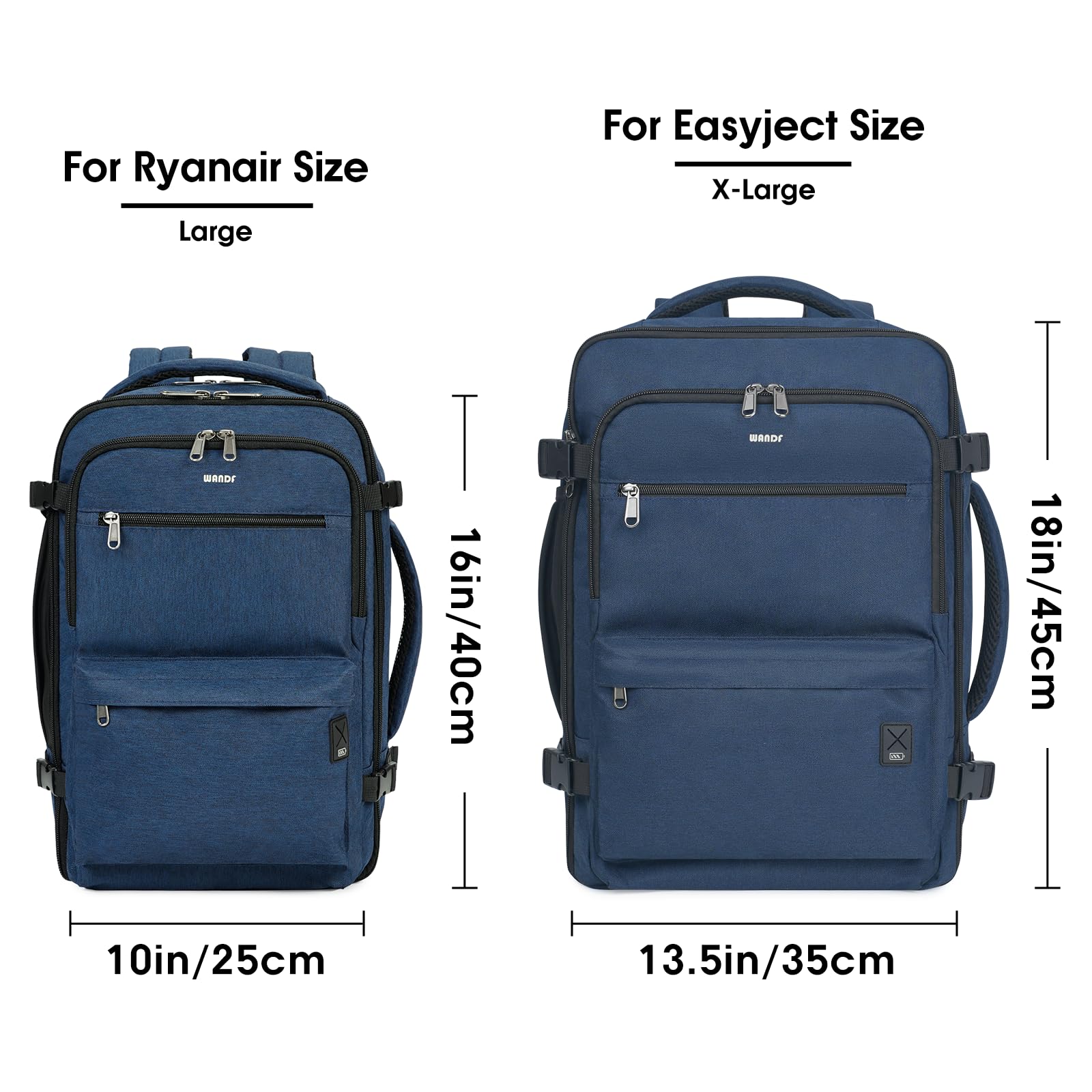 Full Opening Travel Hand Luggage Backpack with Wet Pocket Full Opening Travel Hand Luggage Backpack with Wet Pocket