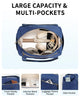 Business Travel Carry-on Shoulder Bag With Shoe Compartment