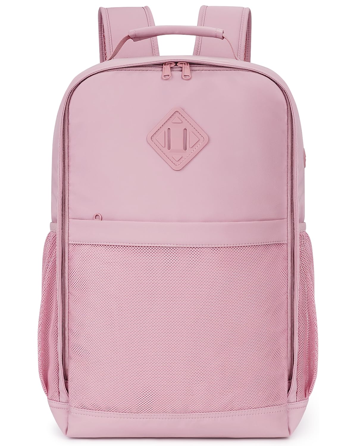 WANDF Travel Laptop Backpack for Women Men, 15.6 Inch laptop Bag College Backpack with USB Port, 18x14x8 Personal Item Bag