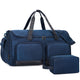 WANDF Convertible Garment Bag with Toiletry Bag for Travel