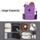 Sports Drawstring Backpack with Shoes Compartment