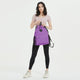 Sports Drawstring Backpack with Shoes Compartment