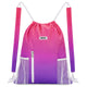 Drawstring Backpack with Shoulder Pad & Mesh Pocket