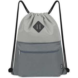 Gym Drawstring Backpack with Wet Compartment