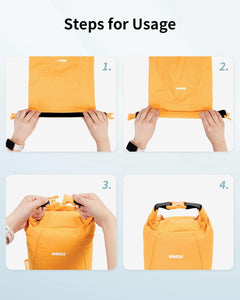 WANDF Ultralight Dry Bag with Quick-Dry Shoulder Strap