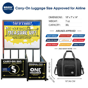 Foldable Travel Duffle Bag 18" (30L)