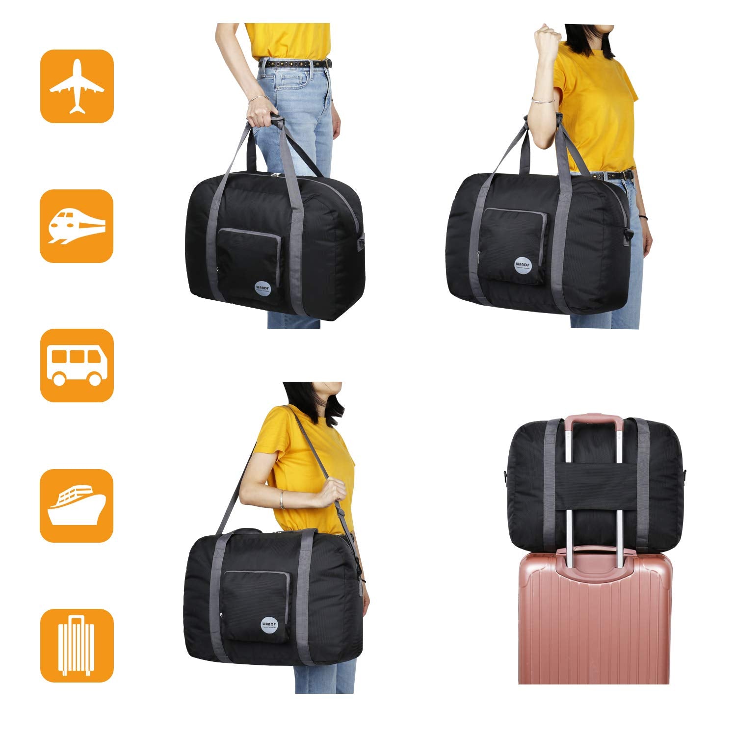 Shop Foldable Travel Duffle Bag for Women Gir – Luggage Factory