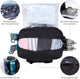 Anti-theft RFID Pocket Travel Duffle Bag 40L, 60L
