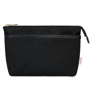 Large Cosmetic Bag Zipper Pouch with Wet Pocket