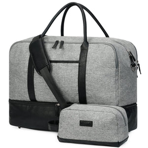 WF323 Large Carry on Duffel Bag With Shoe Compartment