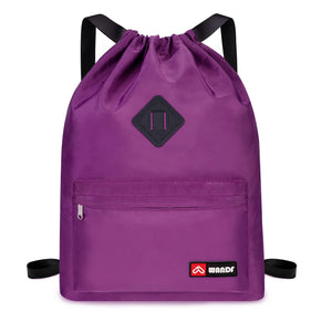 Sport Drawstring Backpack 6030 With Shoe Compartment