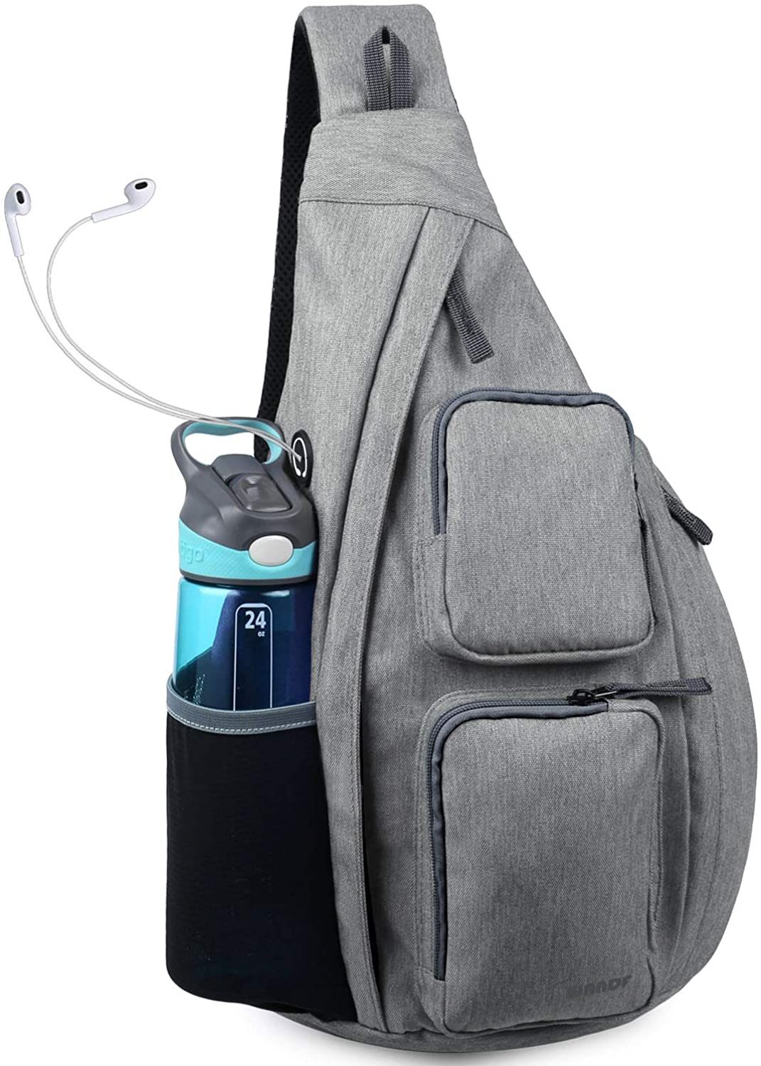 backpack vs sling bag for travel Big Size Sling Bag WaterResistant One Strap Backpack WANDF 8026 Travel
