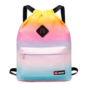 Sport Drawstring Backpack 6030 With Shoe Compartment