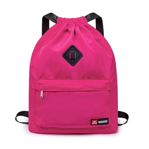 Sport Drawstring Backpack 6030 With Shoe Compartment