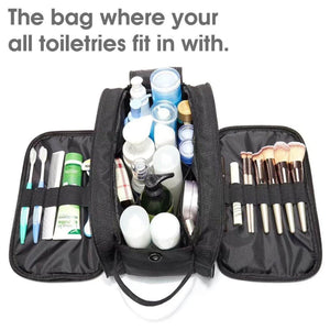 WF5057 Travel Toiletry Bag with Wet Separation Pocket