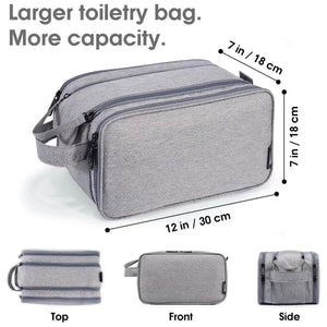 WF5057 Travel Toiletry Bag with Wet Separation Pocket