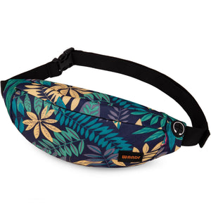 WF201 Leaf Pattern Waterproof Waist Pack