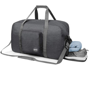 Travel Duffle Bag With Shoe Compartment