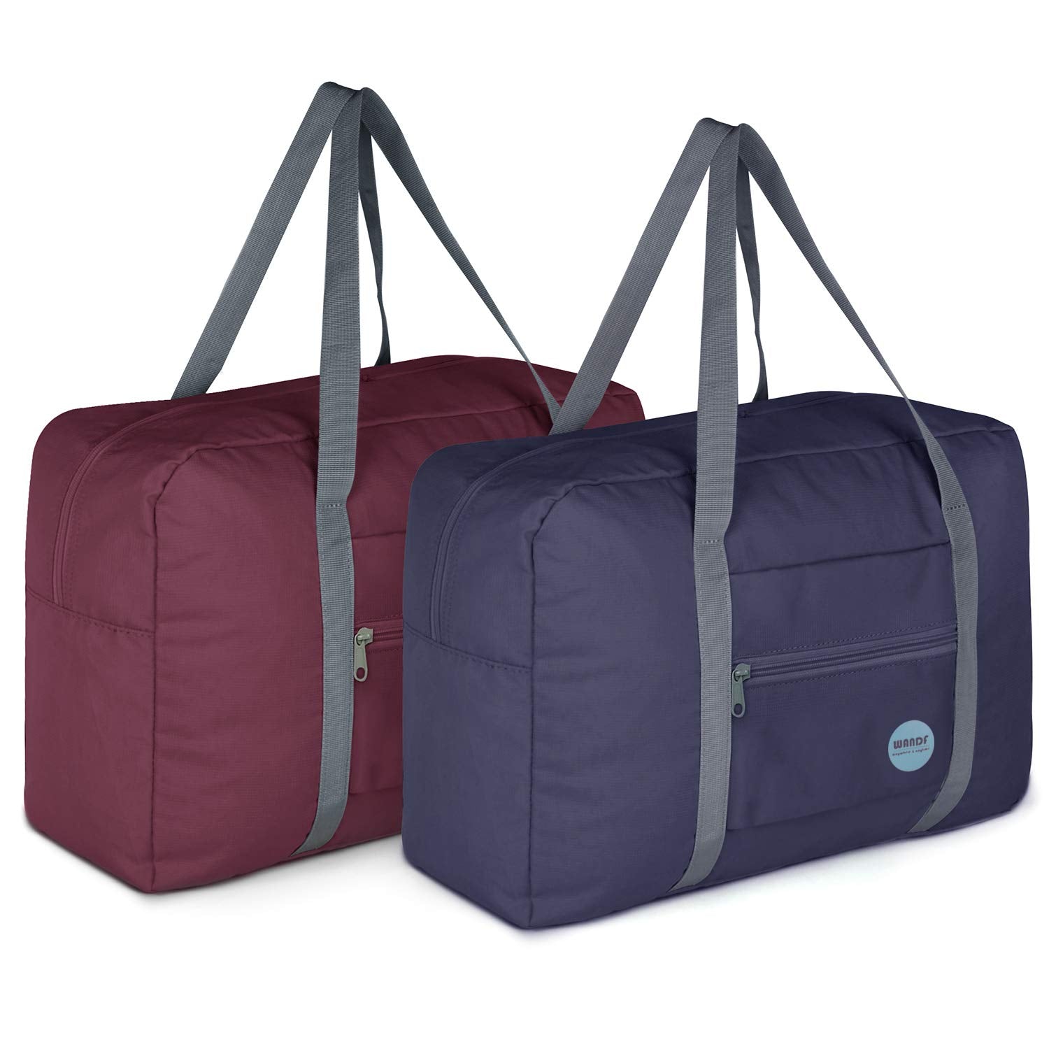 collapsible travel duffel bags Fashion WANDF WF3111 Nylon Foldable BAG Discount for two pieces